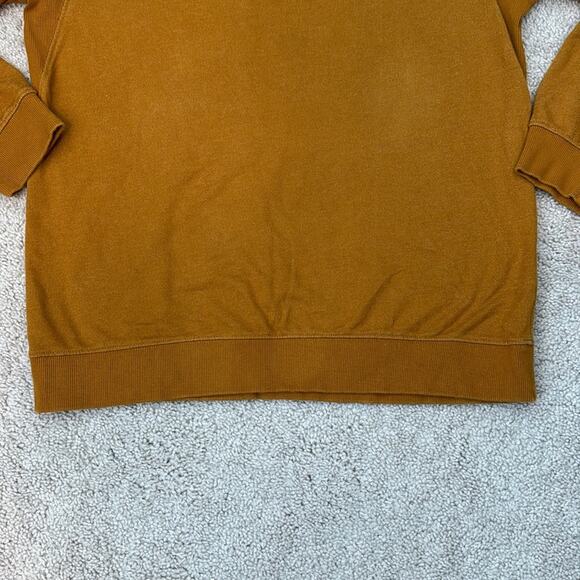 Alpine Design Mustard Yellow Crewneck Long Sleeve Sweater Men's Medium - Picture 4 of 6